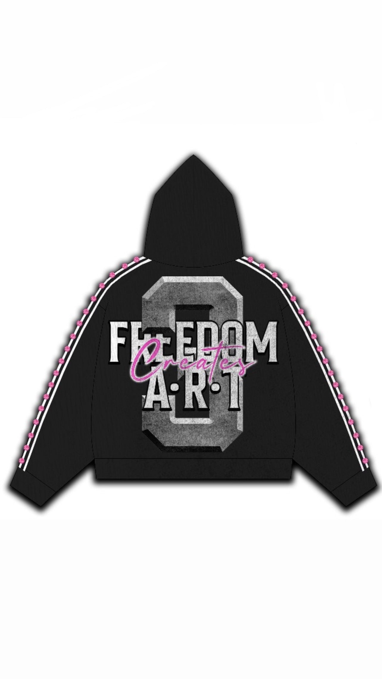 "Freedom Creates Art" ( Zip Up Set)