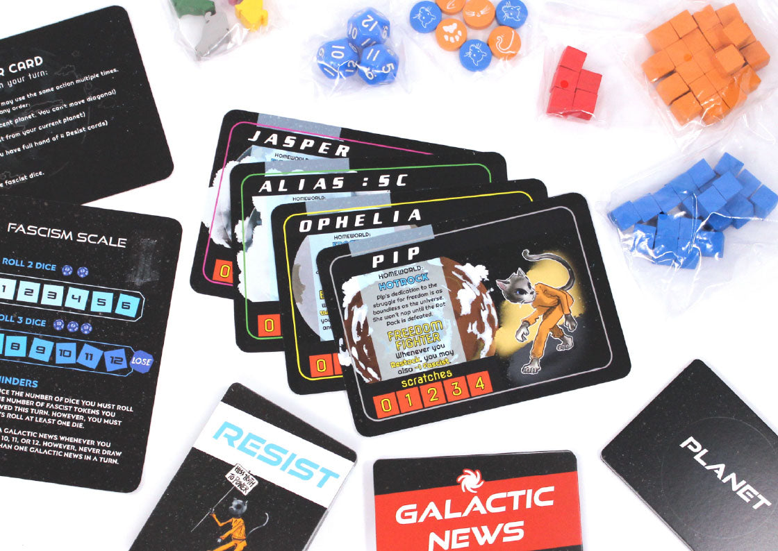 Space Cats Fight Fascism: The Board Game