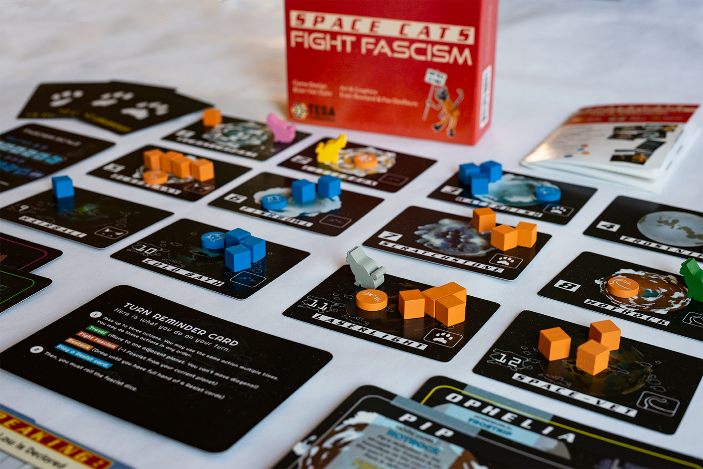 Space Cats Fight Fascism: The Board Game